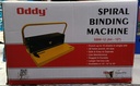 Oddy Spiral Binding Machine A4 Size (12 Inch / 39 Holes Punch)