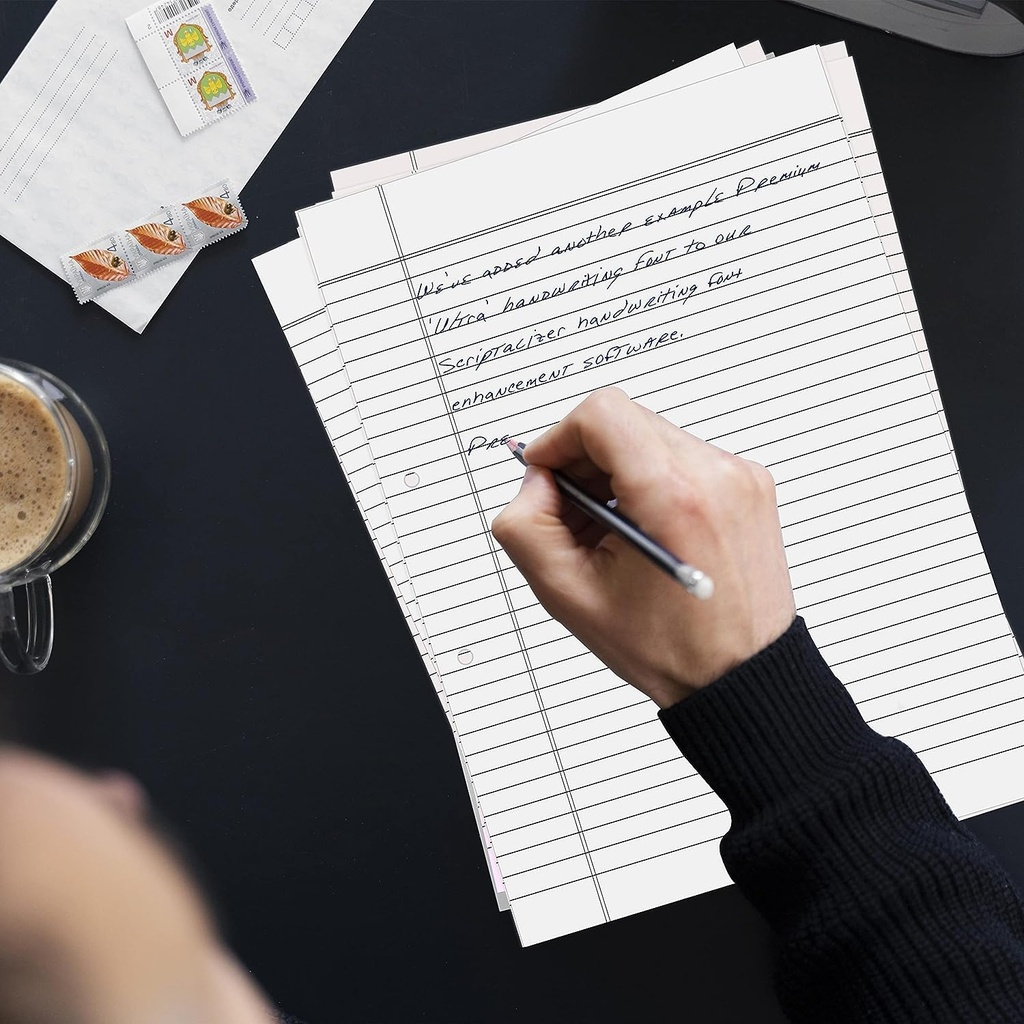 Project Paper A4 One Side Ruled Paper (Pack of 100)