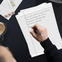 Project Paper A4 One Side Ruled Paper (Pack of 100)