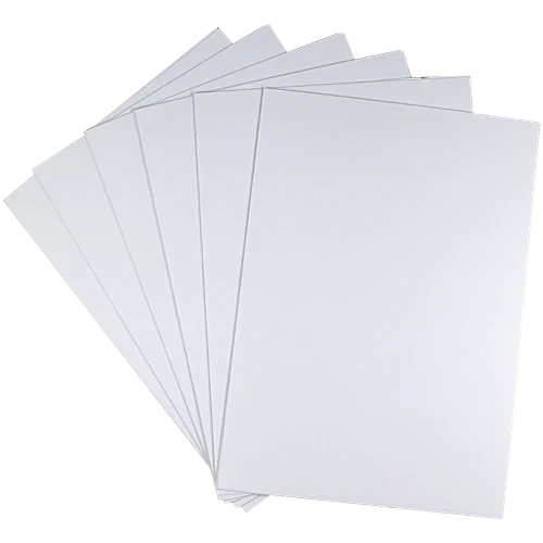 Oddy A4 Ivory Sheet 210 Gsm White Colour (Pack Of 25)