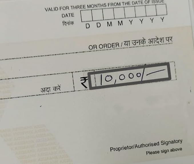 Cheque Security Stickers- 500 Labels