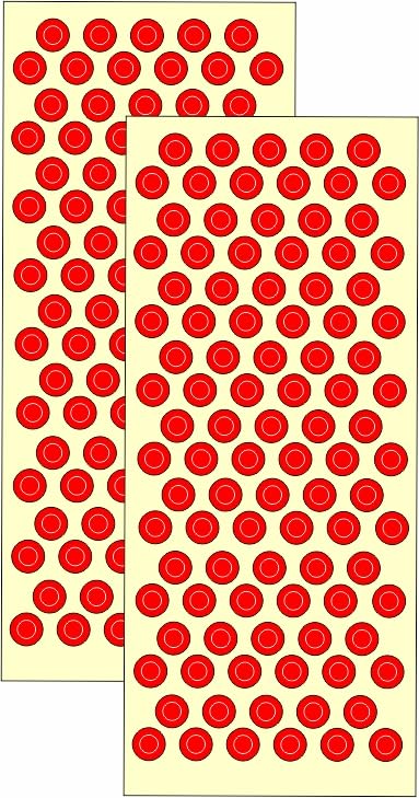 Printastick Hole Guard Sticker (504 Labels)