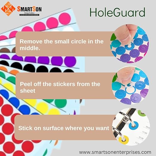 Printastick Hole Guard Sticker (504 Labels)