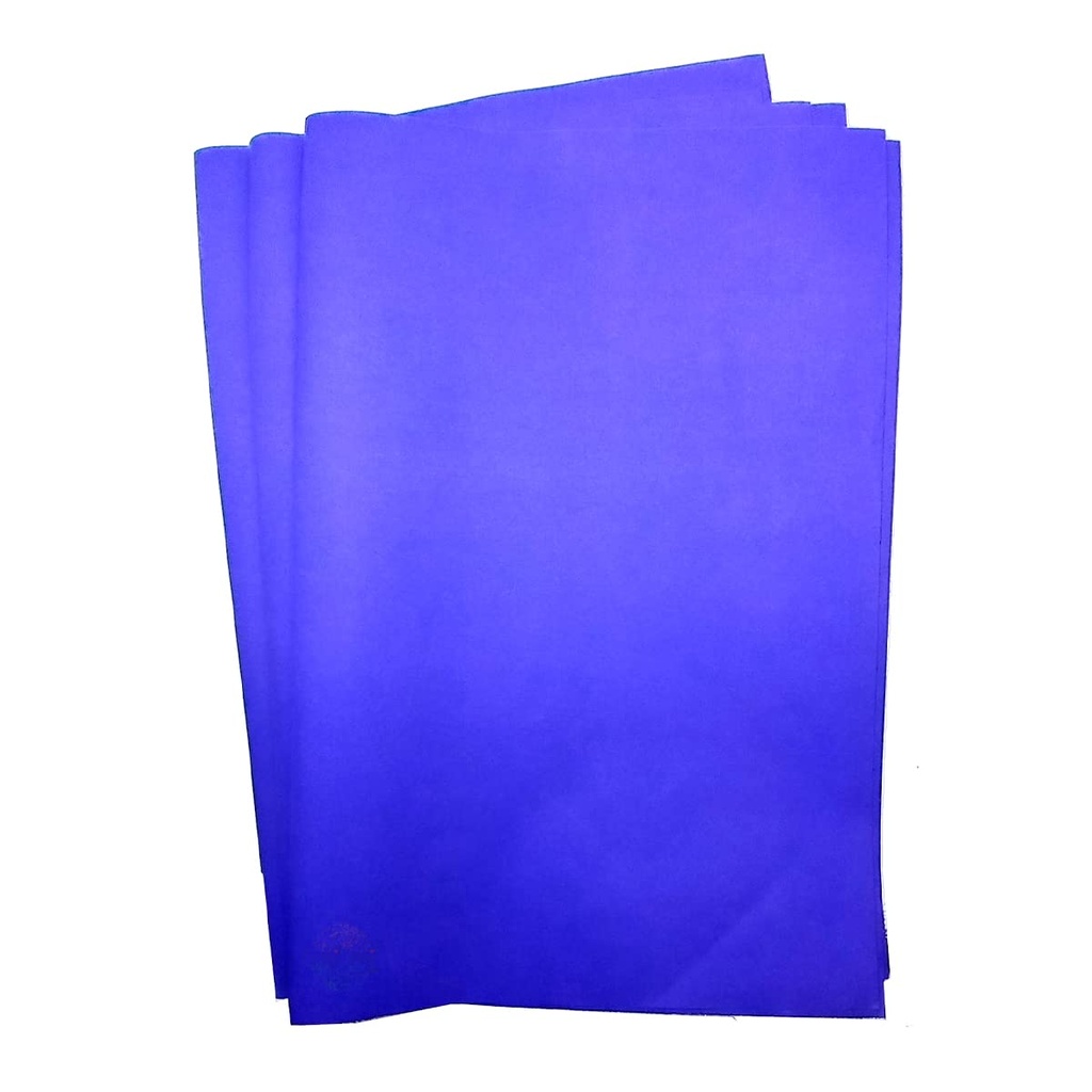 Pastel Colour Paper A3 Size 160 Gsm Dark Blue Colour Double Sided (Pack Of 20)