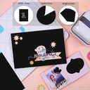 Pastel Colour Paper A3 Size 160 Gsm Black Colour Double Sided (Pack Of 20)