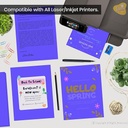 Pastel Colour Paper A3 Size 160 Gsm Dark Blue Colour Double Sided (Pack Of 20)