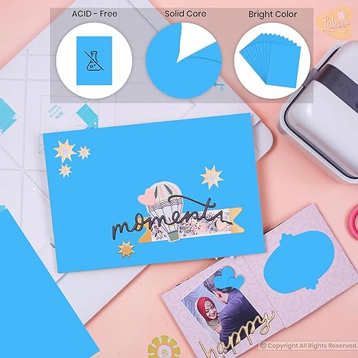 Pastel Colour Paper A3 Size 160 Gsm Firozi Colour Double Sided (Pack Of 20)