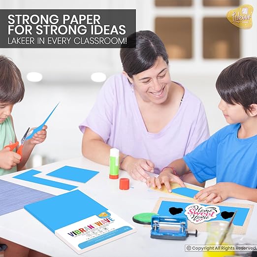 Pastel Colour Paper A3 Size 160 Gsm Firozi Colour Double Sided (Pack Of 20)