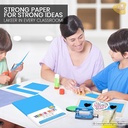 Pastel Colour Paper A3 Size 160 Gsm Firozi Colour Double Sided (Pack Of 20)