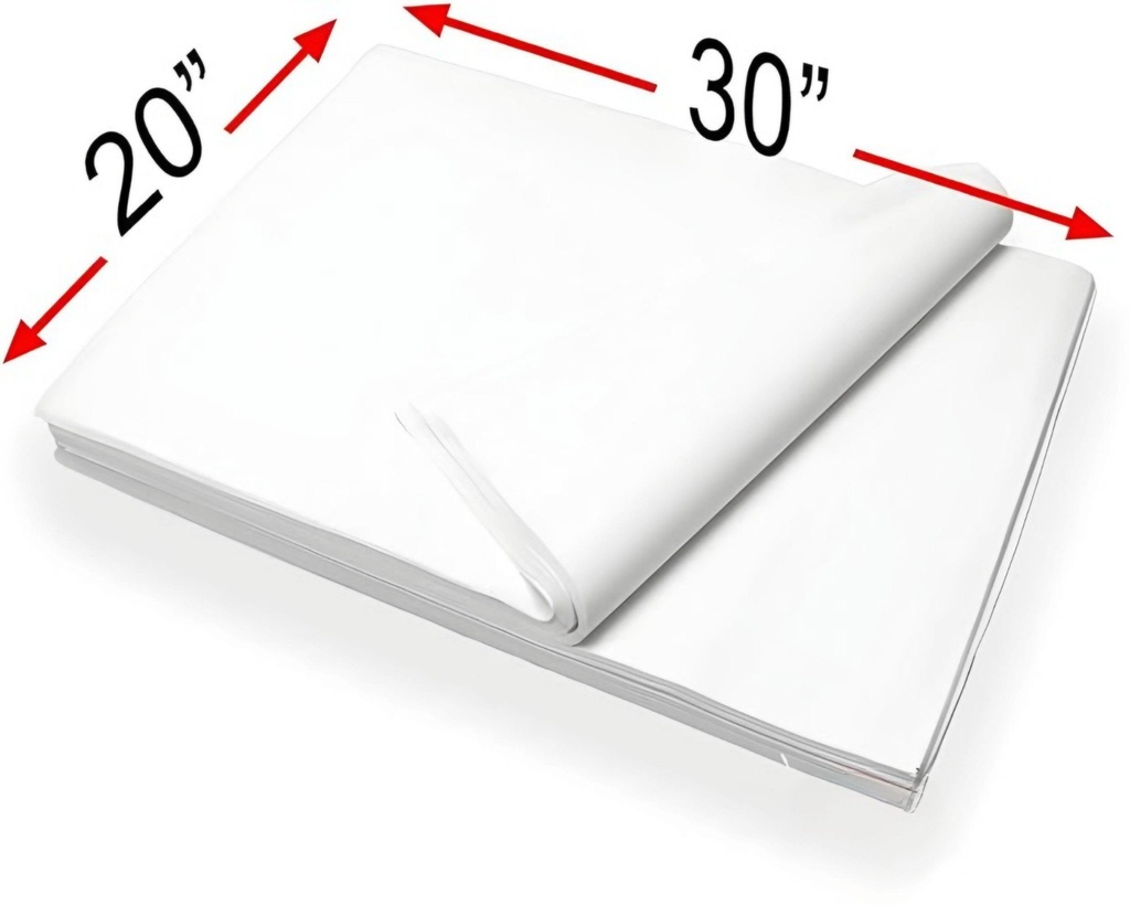 Redking 20x30 / 58 Gsm White Maplitho Paper (Loose Sheet) 