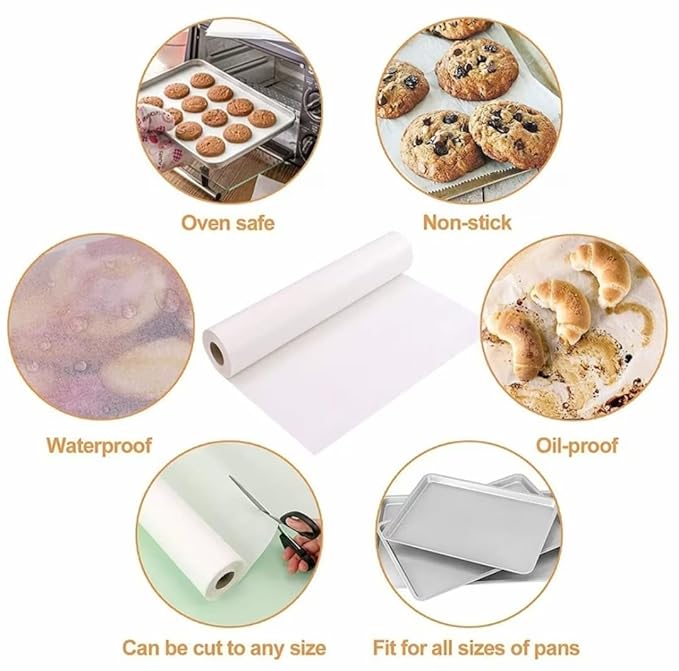 Food Wrapping Paper Roll 27mtr