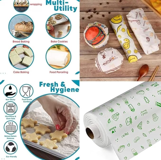 Food Wrapping Paper Roll 27mtr