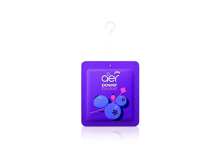 Godrej Aer Power Pocket Berry Rush 10g (Air Freshener Pouch)