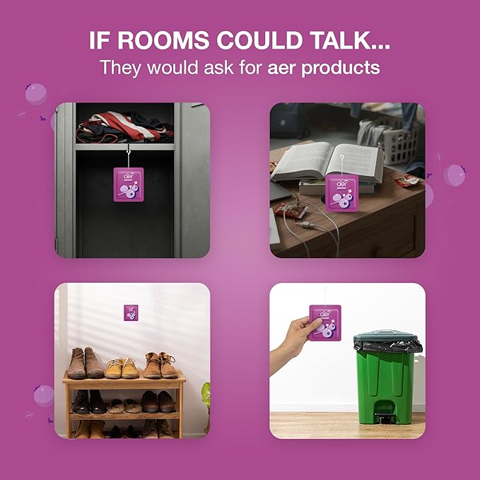 Godrej Aer Power Pocket Berry Rush 10g (Air Freshener Pouch)