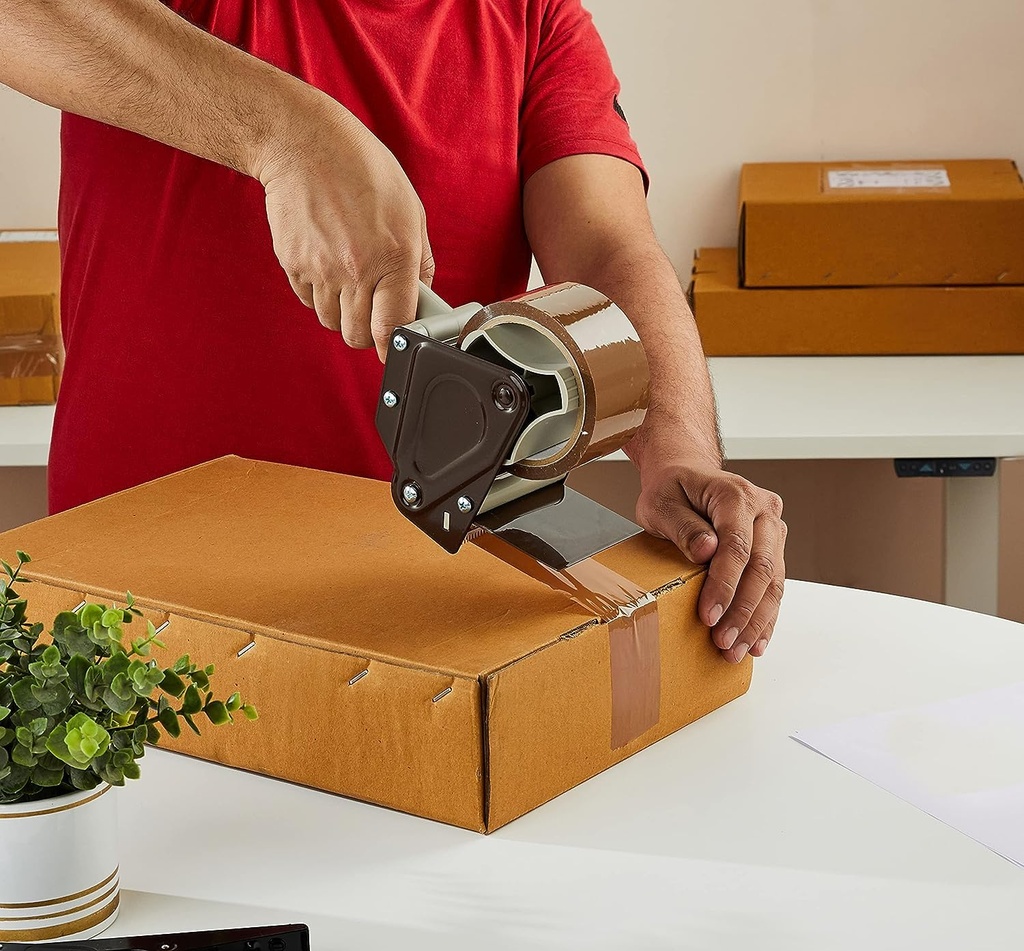 Redking Brown Cello Tape 2 Inch 48mm x 36mtr (Pack of 6)