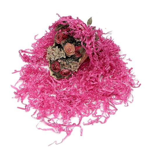 Shredder Paper Red Pastel Colour (200 Gram Pouch)