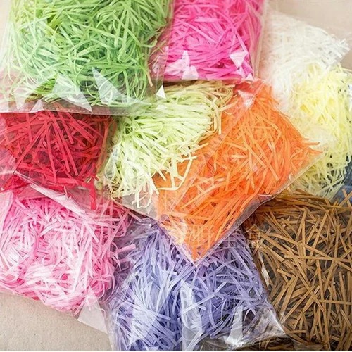 Shredder Paper Red Pastel Colour (200 Gram Pouch)