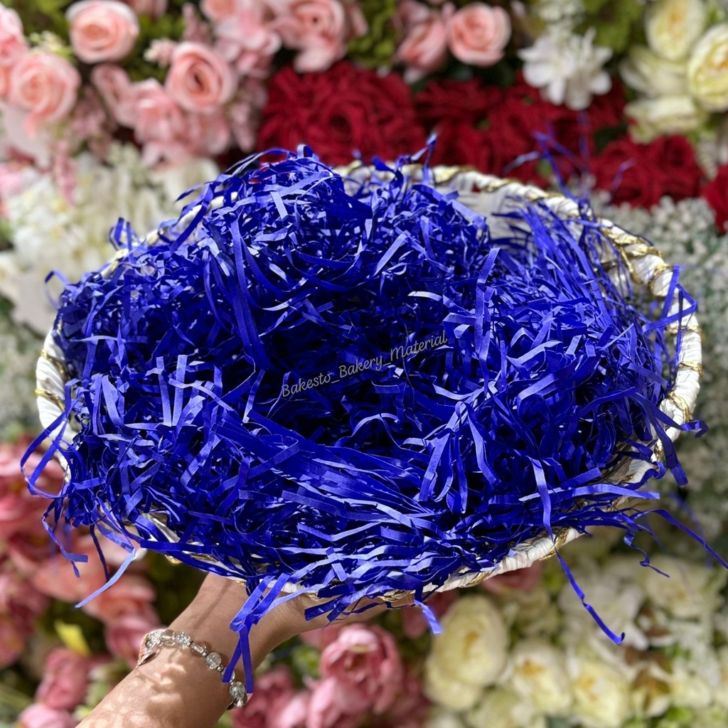 Shredder Paper Red Pastel Colour (200 Gram Pouch)