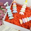 Shredder Paper Red Pastel Colour (200 Gram Pouch)