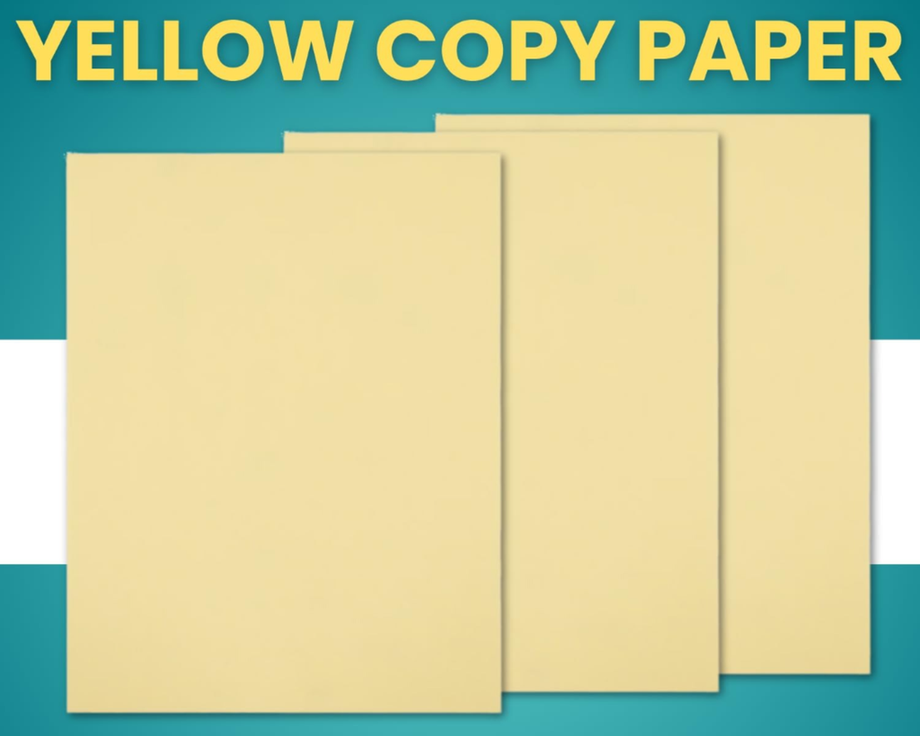 Yellow A4 100 Gsm Pearl Cent Fragrance Paper (Pack Of 20)