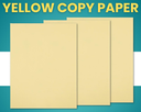 Yellow A4 100 Gsm Pearl Cent Fragrance Paper (Pack Of 20)