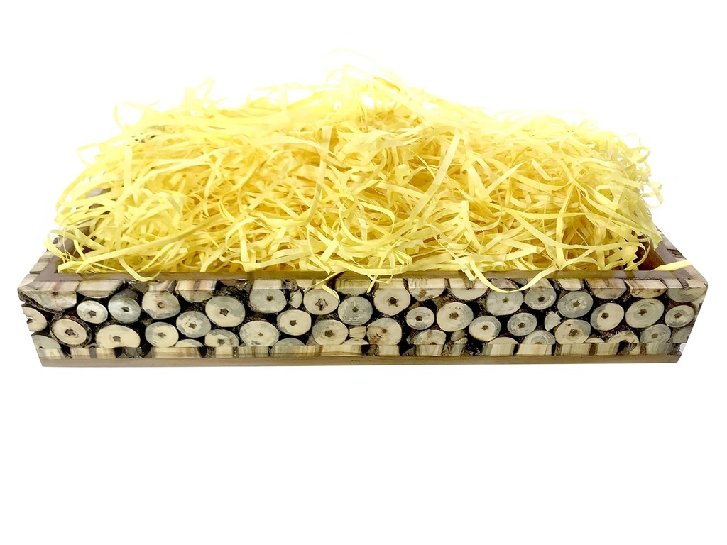 Shredder Paper For Packing Yellow Pastel Colour (Pack Of 500 Gram)