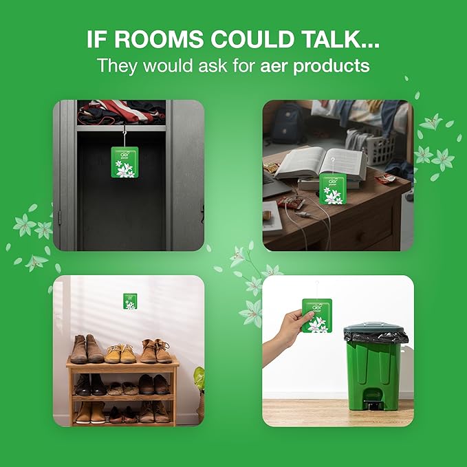 Godrej Aer Power Pocket Jasmine Floral Delight 10g (Air Freshener Pouch)