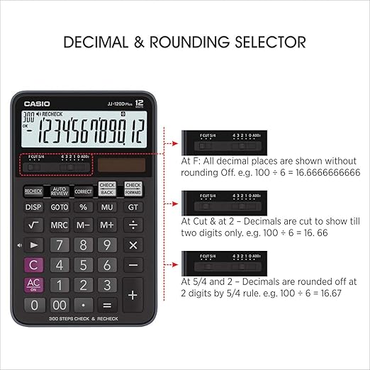 Casio GST Calculator MJ-12GST (12 Digits)