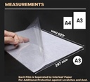 Oddy Clear Transparent Film OHP A3 100 Micron (Pack Of 100)