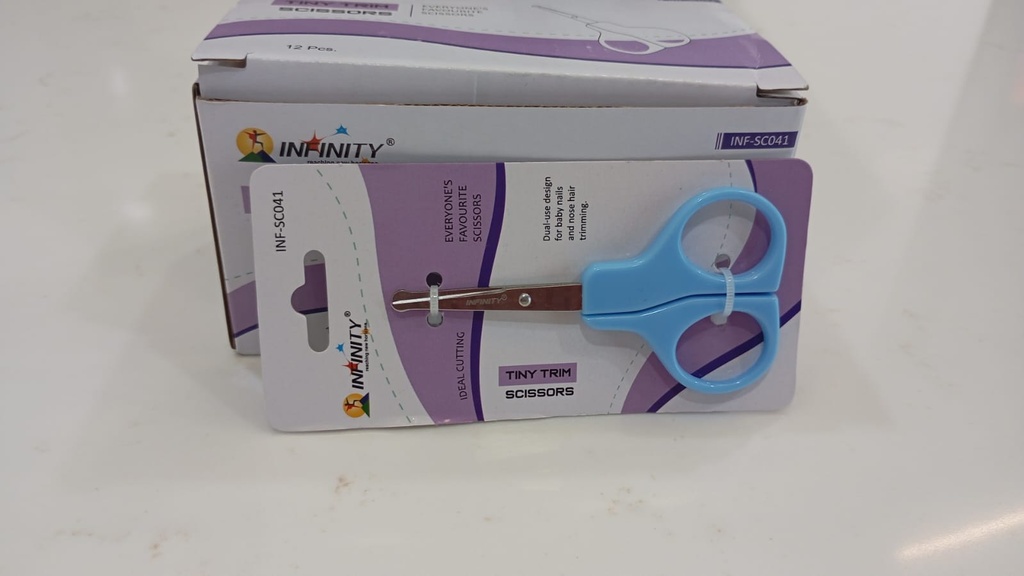 Infinity Scissors For Baby Nails & Nose Hair Trimming (INF-SC041)
