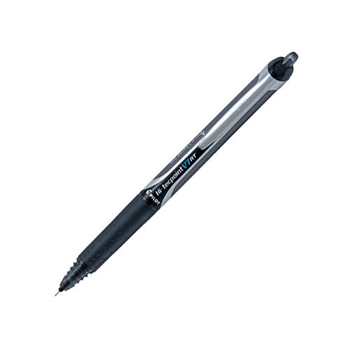 Pilot Ball Pen Hi-tecpoint V7 RT 0.7mm Black Colour (Pack Of 1)