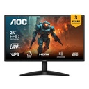 AOC Monitor 24B36H / 23.8 Inch 100Hz IPS Monitor IPS 1920×1080 Full HD Display 