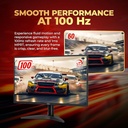 AOC Monitor 24B36H / 23.8 Inch 100Hz IPS Monitor IPS 1920×1080 Full HD Display 