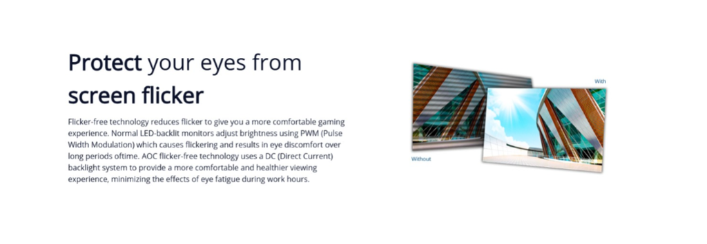 AOC Monitor 27B30H / 27 Inch 120Hz 1920×1080 Full HD Display IPS Monitor