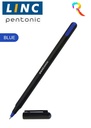 Pentonic Ball Pen 0.7mm Blue Colour Refillable Pen (Pack Of 10)