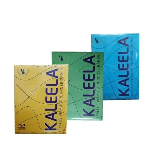 Kaleela Green Colour Copier Paper A4 72 Gsm