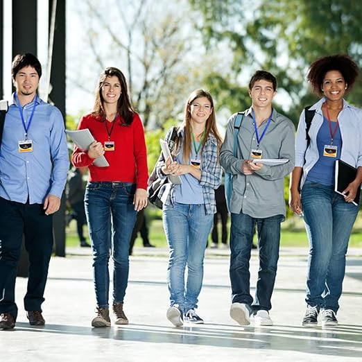 I Card Flat Lanyard 14mm With Lock Maroon Colour (Pack Of 100)