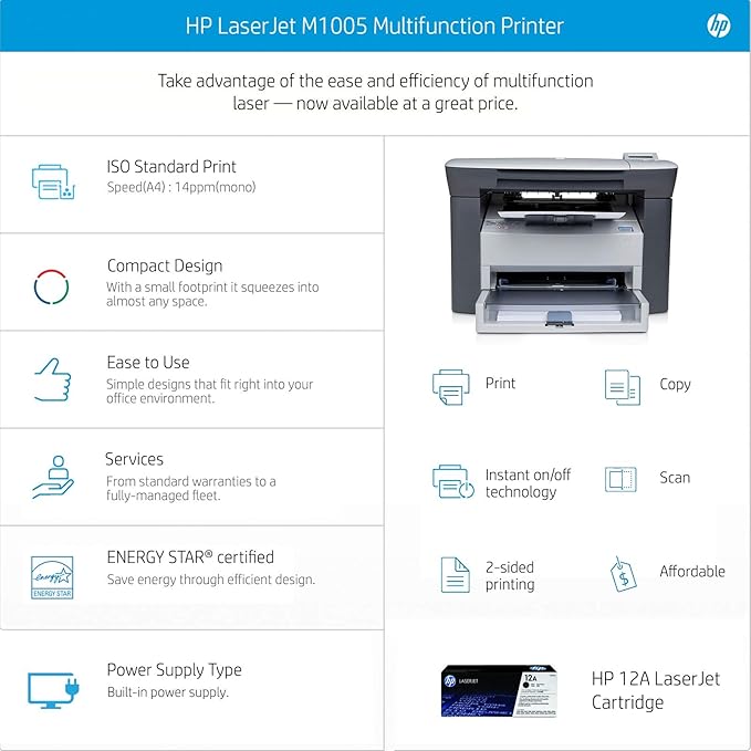 HP M1005 Multi-Function Laser Printer (Second Hand Printer)