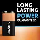 Duracell 9 Volts Alkaline Battery (Pack Of 2)