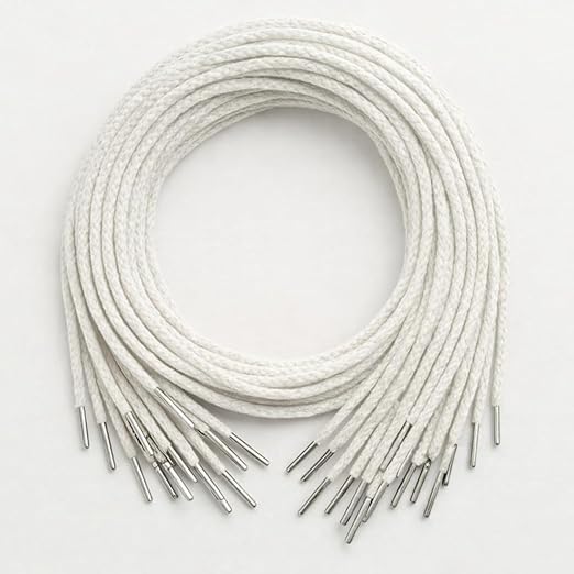 White Tag Dori / File Laces, Length 24 Inch (Pack Of 100) | SHRI ...