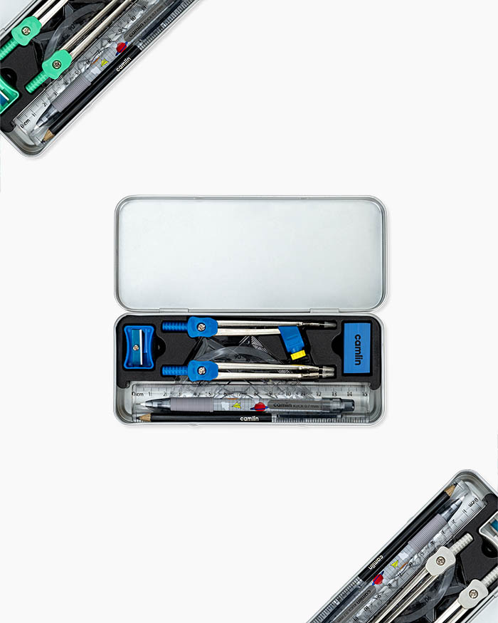 Camlin Scholar Draft Mathematical Drawing Instruments (Geometry Compass Box)