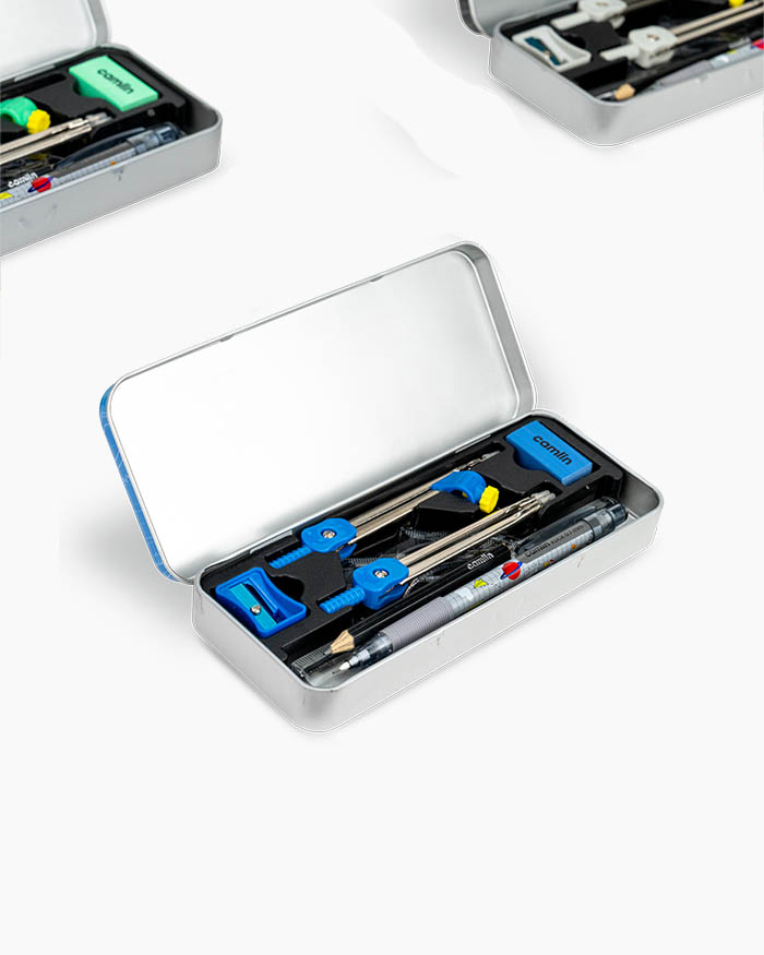 Camlin Scholar Draft Mathematical Drawing Instruments (Geometry Compass Box)