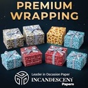 Chromo Gift Wrapping Paper (301 No.) Size 19.75x27.5 Inch (Pack Of 25)