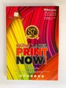 Desmat Fluorescent Sticker A4 Green Colour (Pack Of 75)