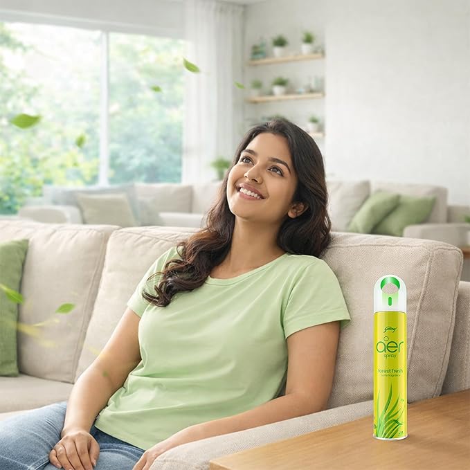 Godrej aer Spray Room Freshener Flavour Forest Fresh