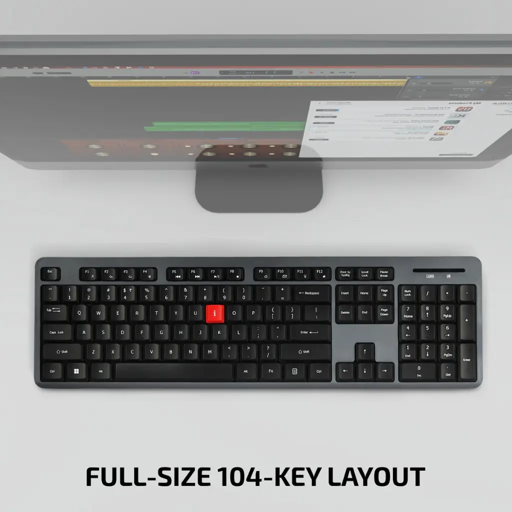 IBall ClickSet S350 Wireless Combo Set (Keyboard & Mouse)