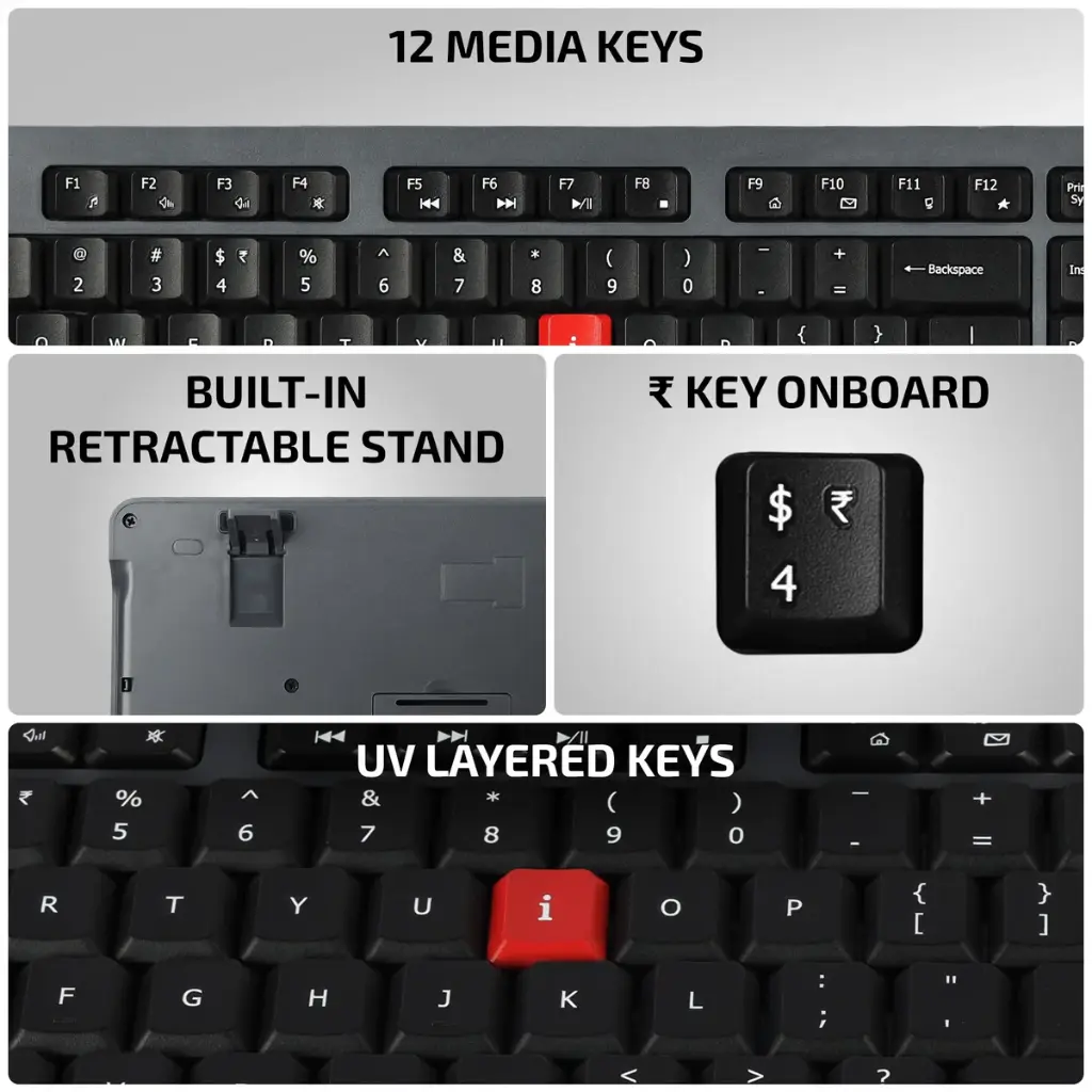 IBall ClickSet S350 Wireless Combo Set (Keyboard & Mouse)