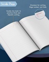 Double Line Notebook 160 Pages (Pack Of 6)