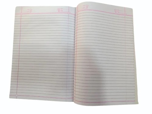 Single LIne Fullscape Chopda 136 Pages (Pack Of 12)