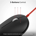 iball Glidr 101 Wired Optical USB Mouse